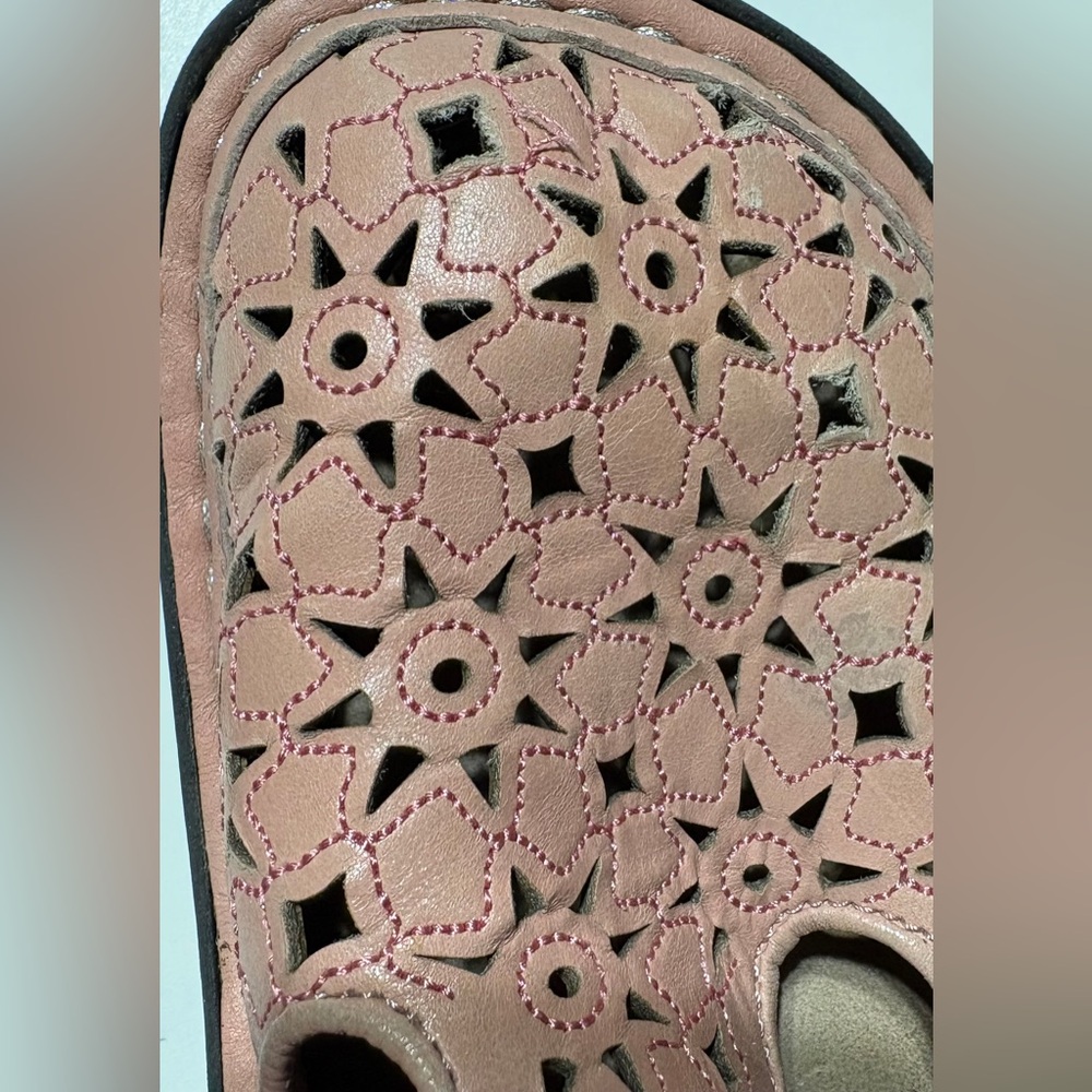 Alegria Dusty Rose Clogs size 39 - Picture 5 of 9